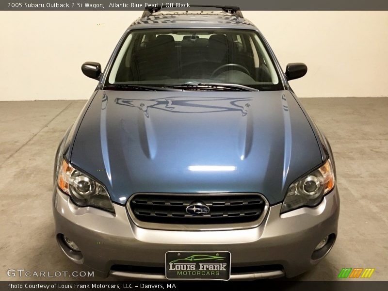 Atlantic Blue Pearl / Off Black 2005 Subaru Outback 2.5i Wagon