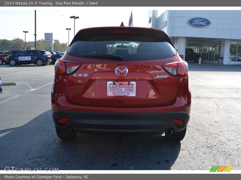 Soul Red Metallic / Sand 2014 Mazda CX-5 Touring