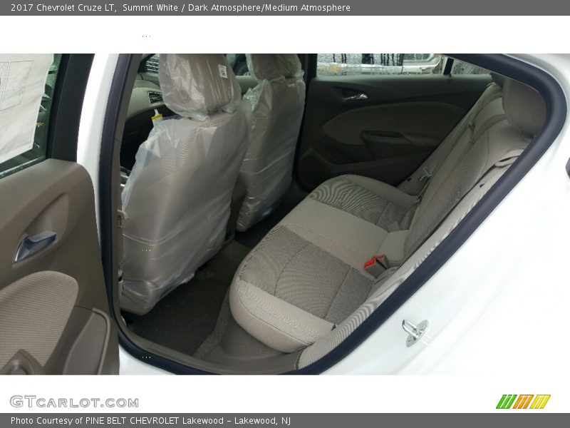 Summit White / Dark Atmosphere/Medium Atmosphere 2017 Chevrolet Cruze LT