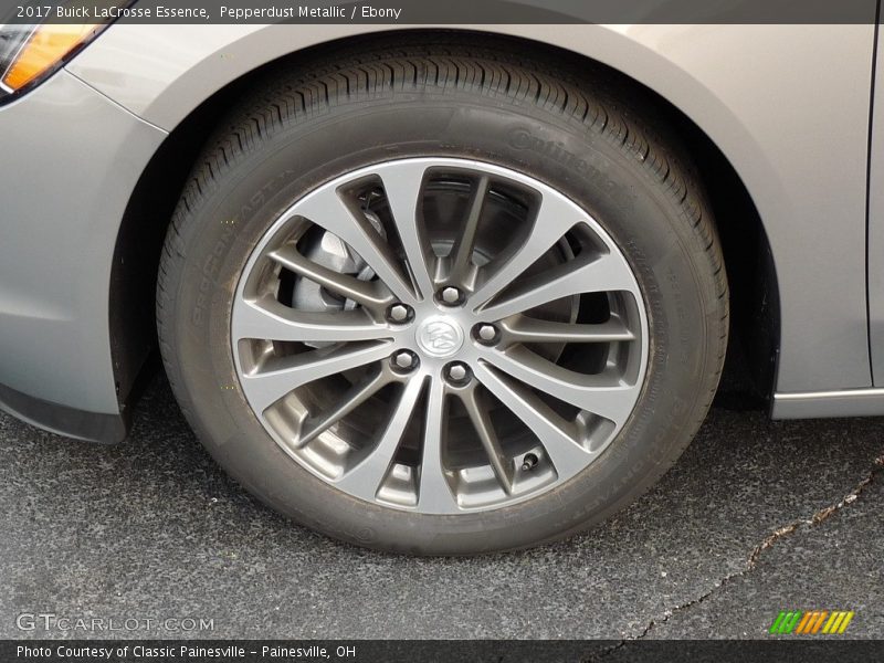 Pepperdust Metallic / Ebony 2017 Buick LaCrosse Essence