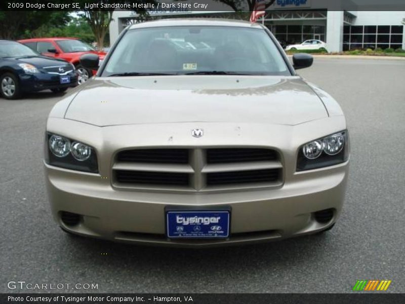 Light Sandstone Metallic / Dark Slate Gray 2009 Dodge Charger SE