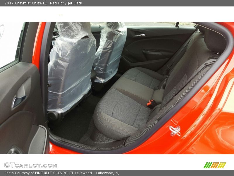 Red Hot / Jet Black 2017 Chevrolet Cruze LS