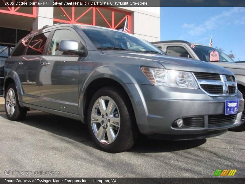 Silver Steel Metallic / Dark Slate Gray/Light Graystone 2009 Dodge Journey R/T