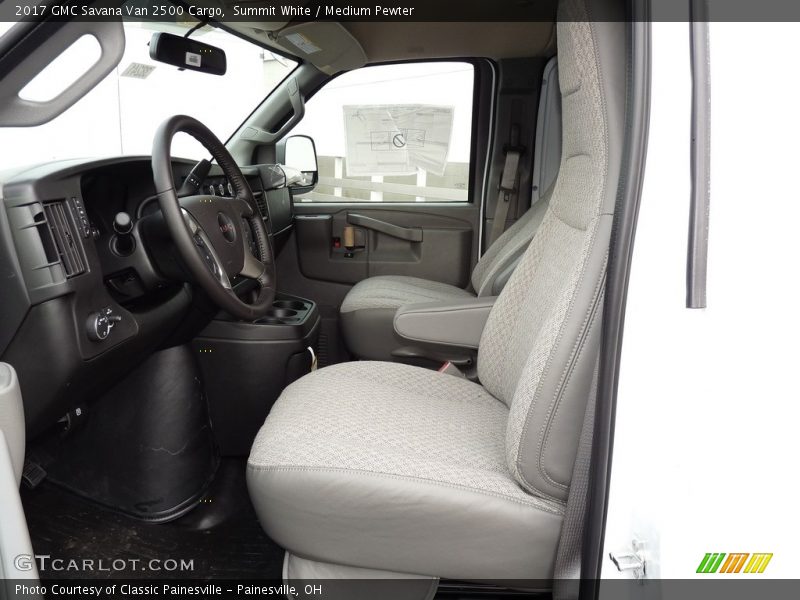  2017 Savana Van 2500 Cargo Medium Pewter Interior