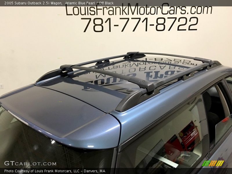 Atlantic Blue Pearl / Off Black 2005 Subaru Outback 2.5i Wagon