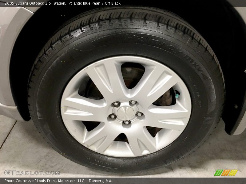 Atlantic Blue Pearl / Off Black 2005 Subaru Outback 2.5i Wagon