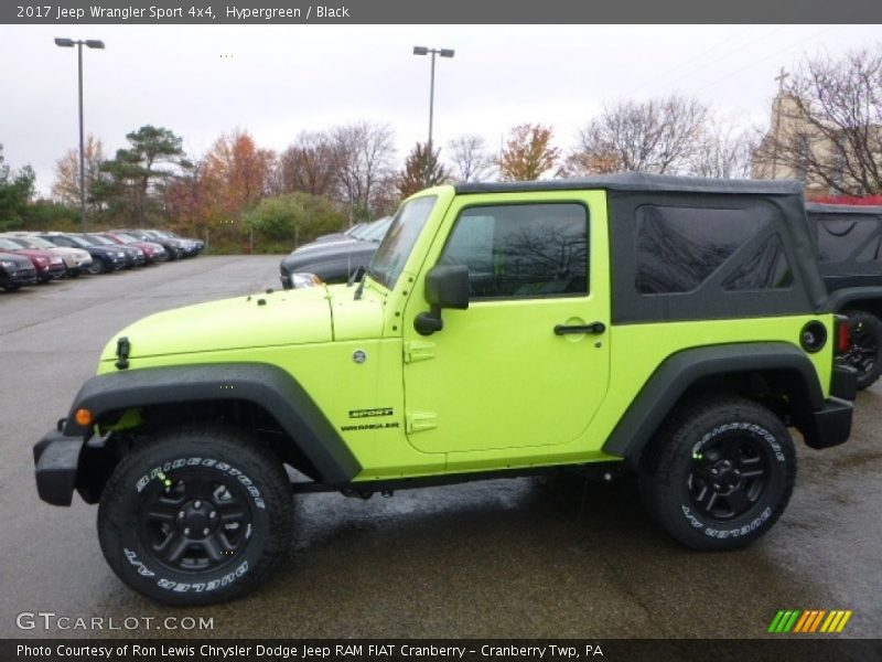  2017 Wrangler Sport 4x4 Hypergreen