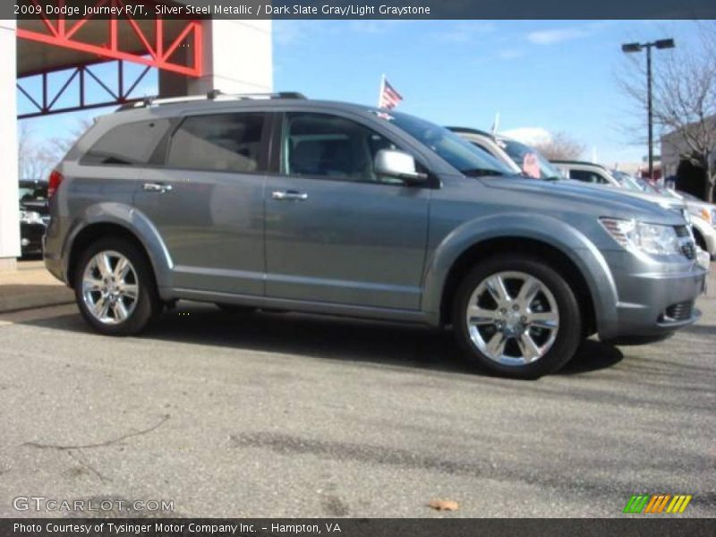 Silver Steel Metallic / Dark Slate Gray/Light Graystone 2009 Dodge Journey R/T