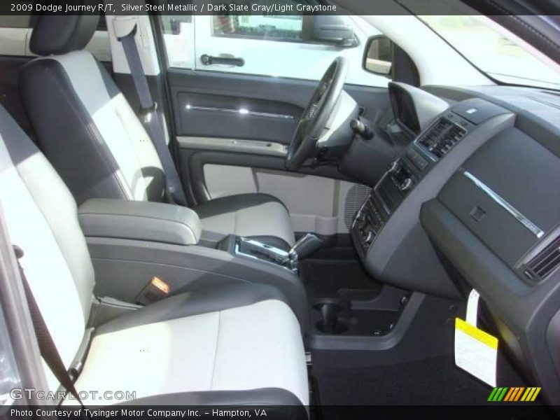 Silver Steel Metallic / Dark Slate Gray/Light Graystone 2009 Dodge Journey R/T
