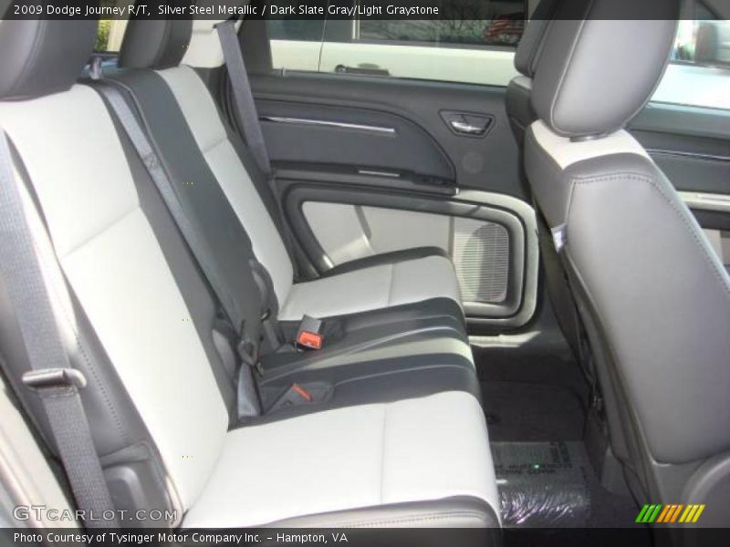 Silver Steel Metallic / Dark Slate Gray/Light Graystone 2009 Dodge Journey R/T