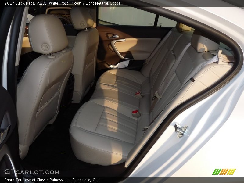 Rear Seat of 2017 Regal AWD