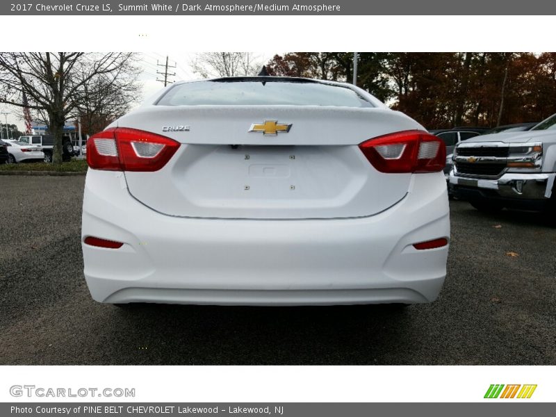 Summit White / Dark Atmosphere/Medium Atmosphere 2017 Chevrolet Cruze LS