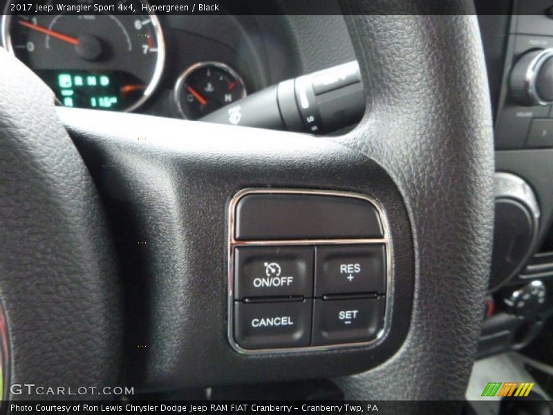 Hypergreen / Black 2017 Jeep Wrangler Sport 4x4