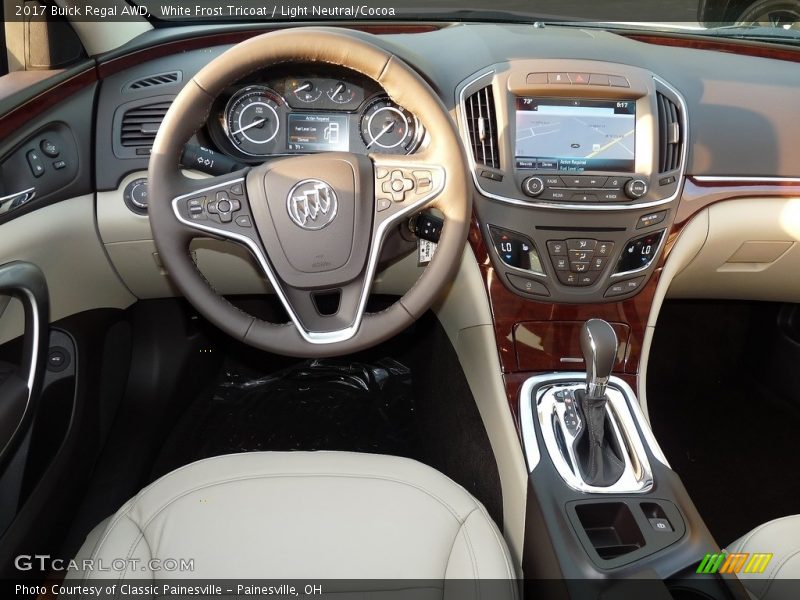 Dashboard of 2017 Regal AWD