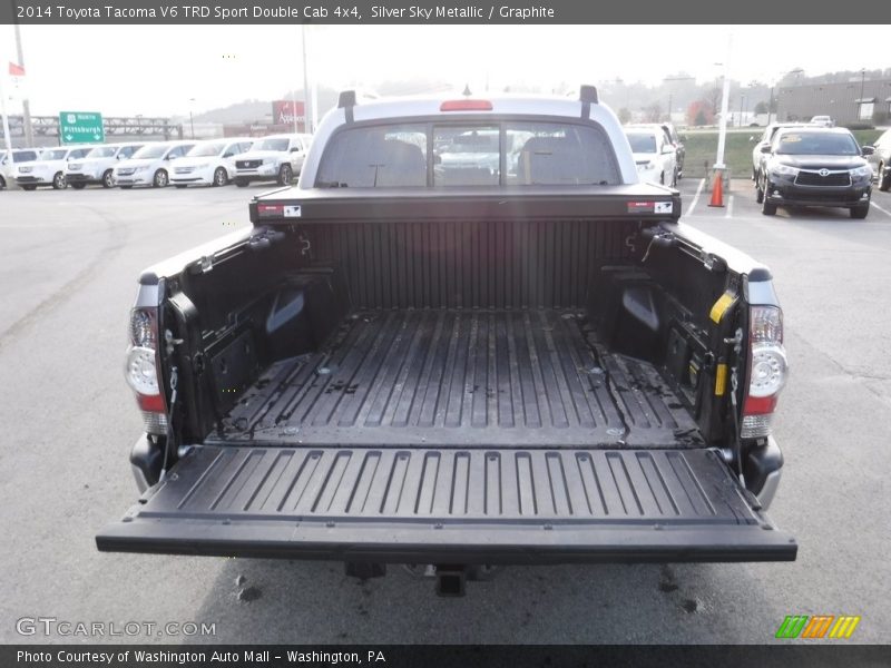 Silver Sky Metallic / Graphite 2014 Toyota Tacoma V6 TRD Sport Double Cab 4x4