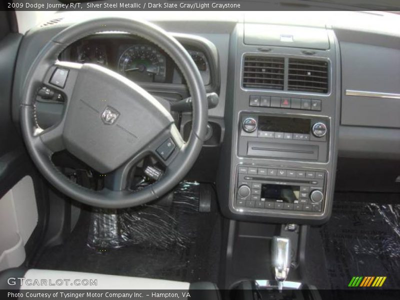 Silver Steel Metallic / Dark Slate Gray/Light Graystone 2009 Dodge Journey R/T