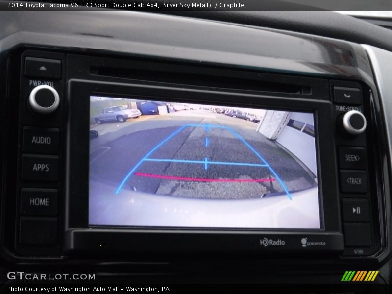Silver Sky Metallic / Graphite 2014 Toyota Tacoma V6 TRD Sport Double Cab 4x4