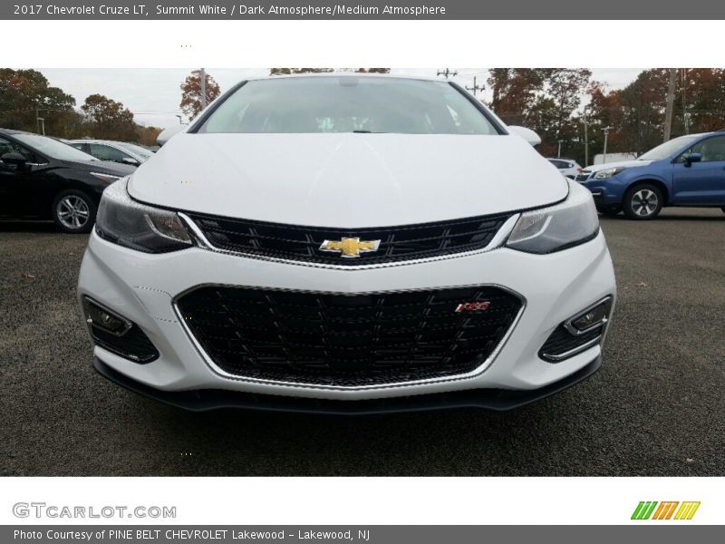 Summit White / Dark Atmosphere/Medium Atmosphere 2017 Chevrolet Cruze LT