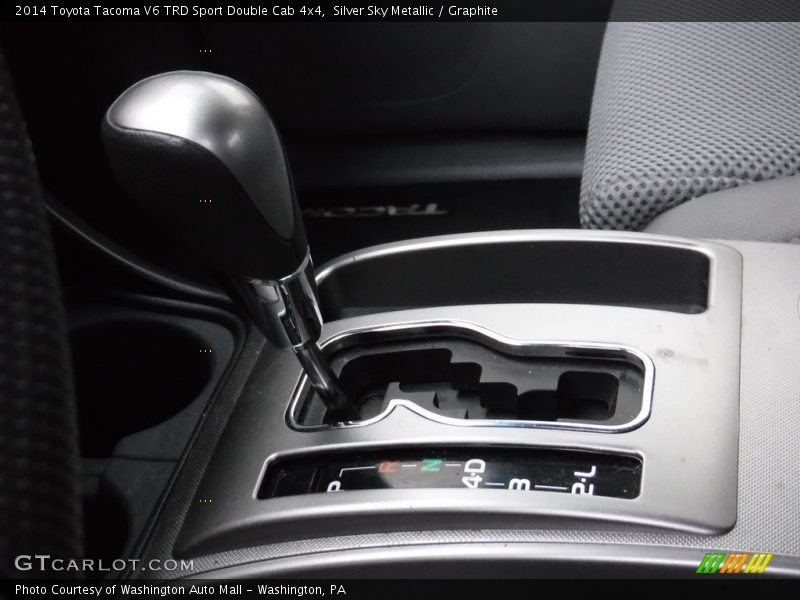 Silver Sky Metallic / Graphite 2014 Toyota Tacoma V6 TRD Sport Double Cab 4x4