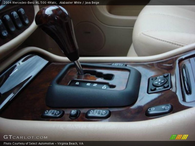 Alabaster White / Java Beige 2004 Mercedes-Benz ML 500 4Matic