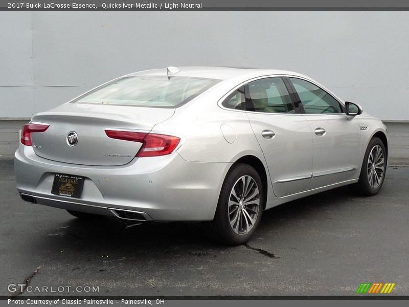 Quicksilver Metallic / Light Neutral 2017 Buick LaCrosse Essence