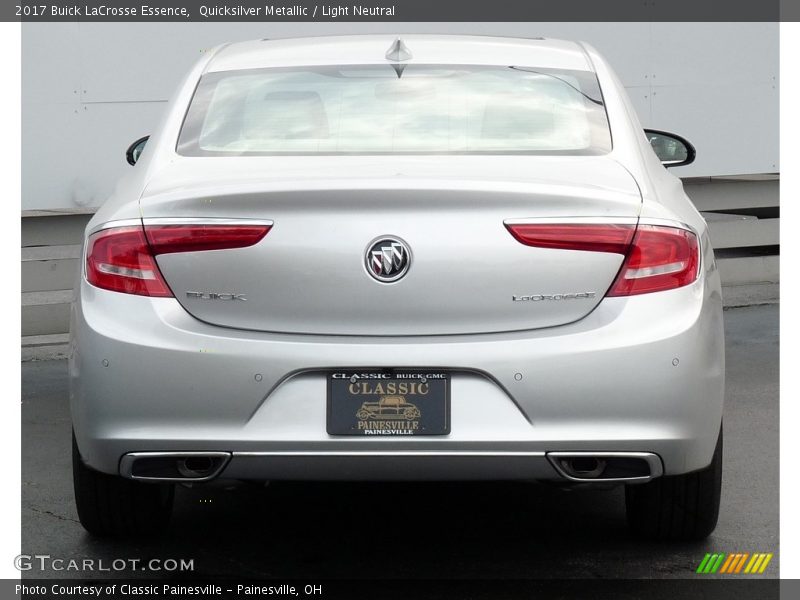 Quicksilver Metallic / Light Neutral 2017 Buick LaCrosse Essence