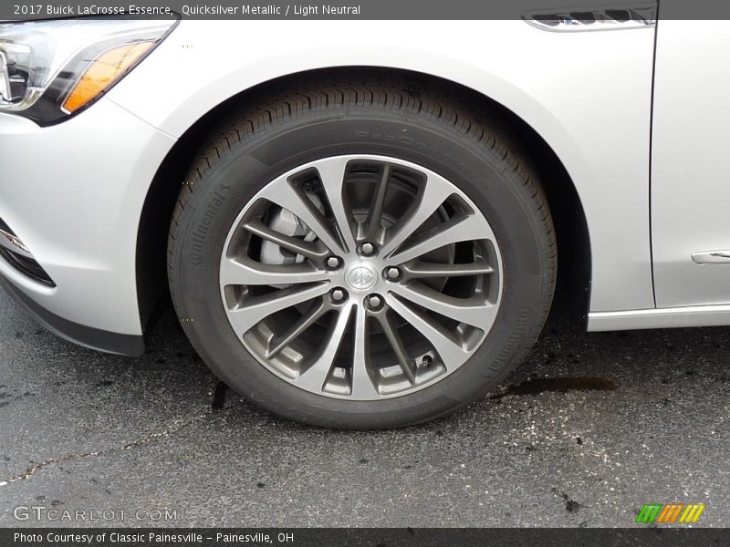 Quicksilver Metallic / Light Neutral 2017 Buick LaCrosse Essence