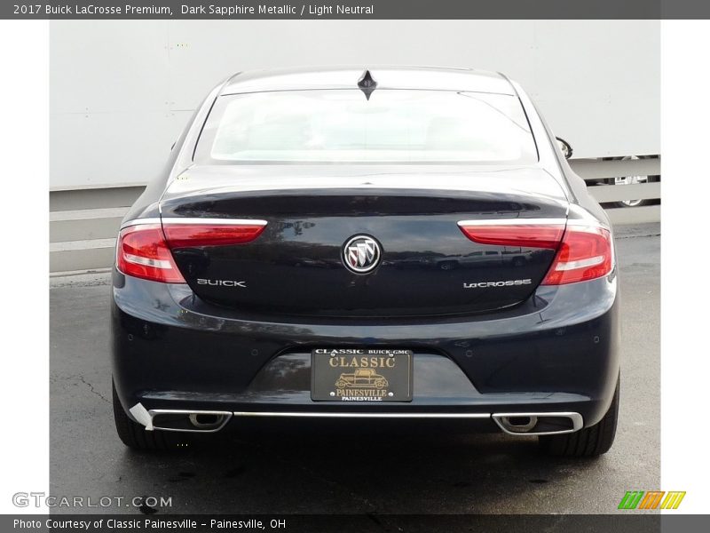 Dark Sapphire Metallic / Light Neutral 2017 Buick LaCrosse Premium