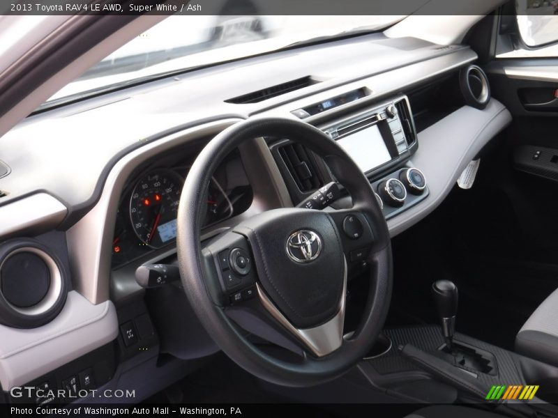 Super White / Ash 2013 Toyota RAV4 LE AWD