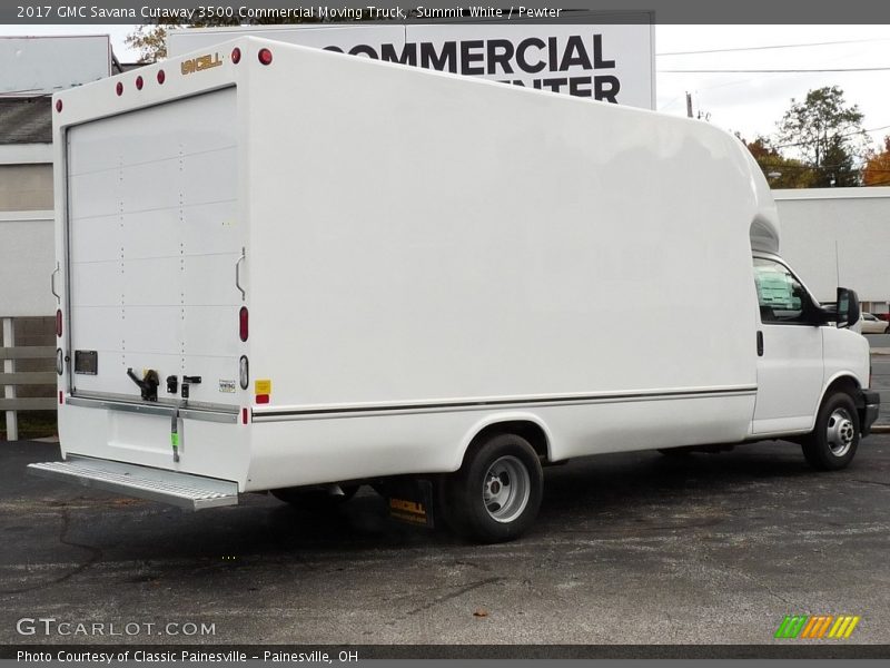  2017 Savana Cutaway 3500 Commercial Moving Truck Summit White