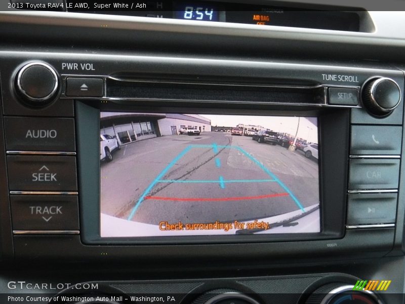 Super White / Ash 2013 Toyota RAV4 LE AWD