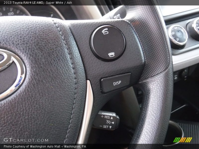 Super White / Ash 2013 Toyota RAV4 LE AWD