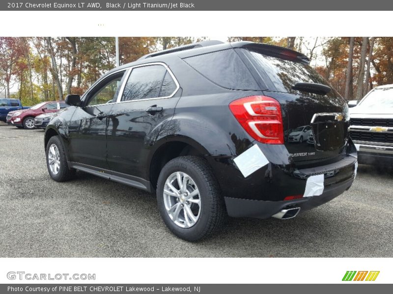 Black / Light Titanium/Jet Black 2017 Chevrolet Equinox LT AWD