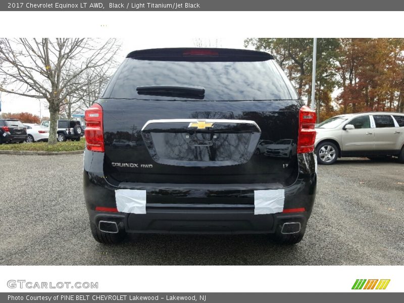 Black / Light Titanium/Jet Black 2017 Chevrolet Equinox LT AWD