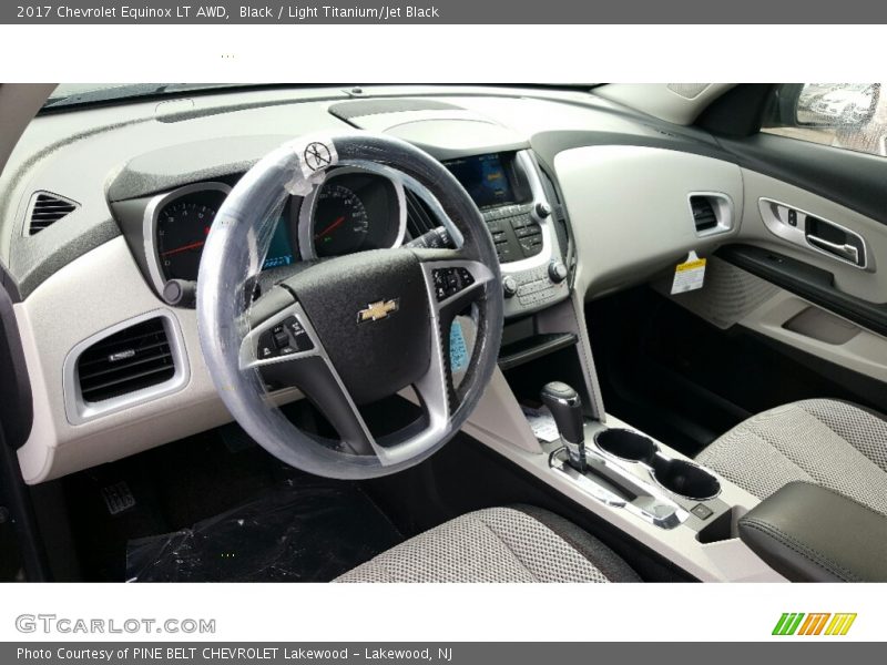 Black / Light Titanium/Jet Black 2017 Chevrolet Equinox LT AWD