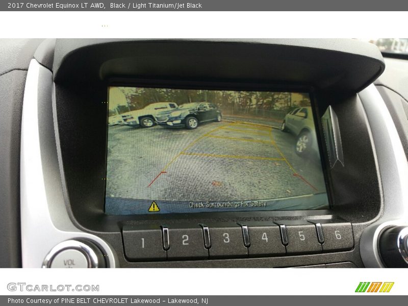 Black / Light Titanium/Jet Black 2017 Chevrolet Equinox LT AWD