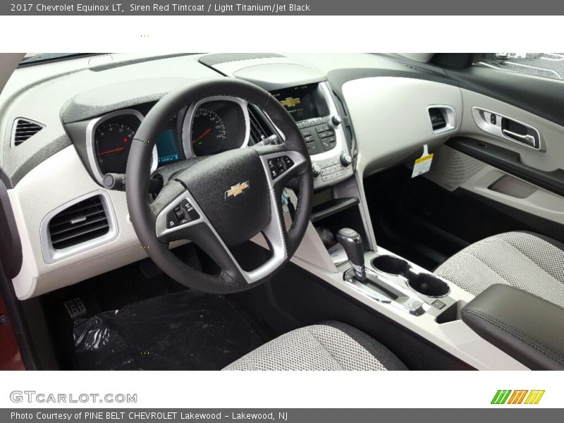 Siren Red Tintcoat / Light Titanium/Jet Black 2017 Chevrolet Equinox LT