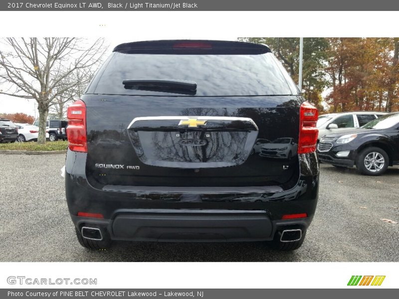 Black / Light Titanium/Jet Black 2017 Chevrolet Equinox LT AWD