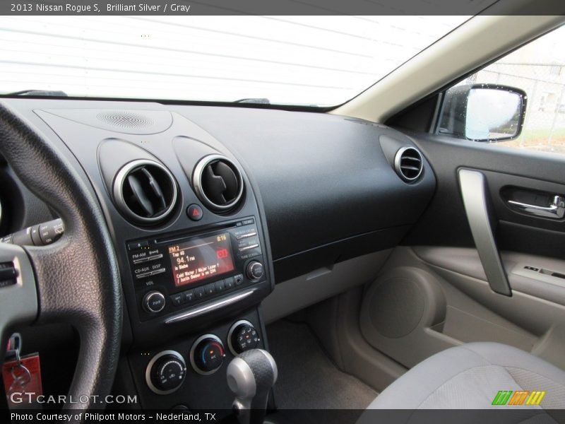 Brilliant Silver / Gray 2013 Nissan Rogue S