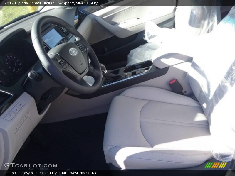  2017 Sonata Limited Gray Interior