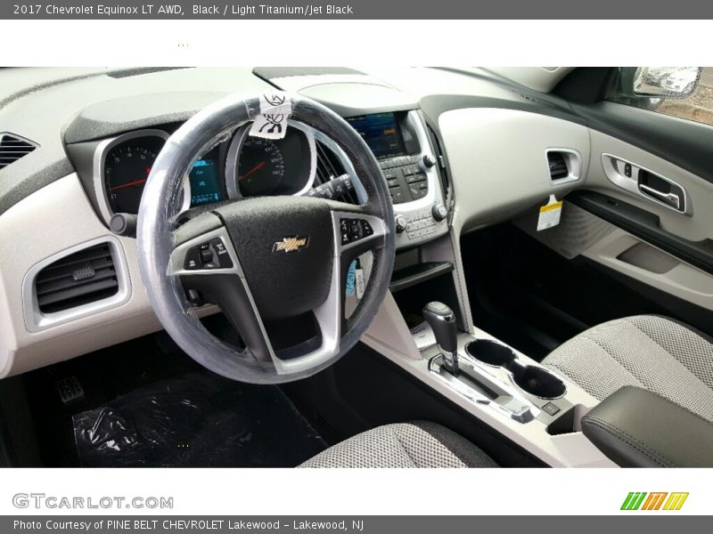 Black / Light Titanium/Jet Black 2017 Chevrolet Equinox LT AWD