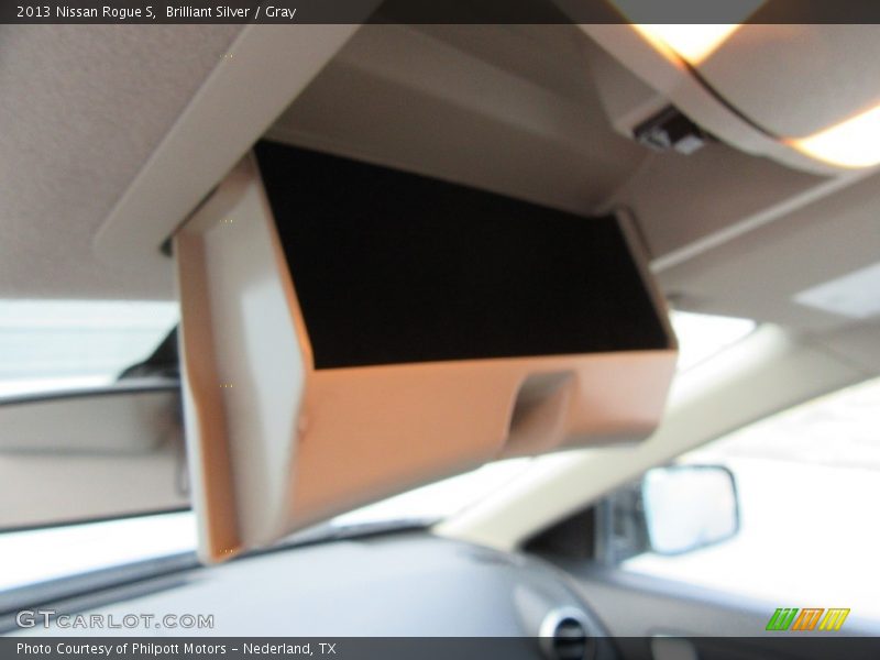 Brilliant Silver / Gray 2013 Nissan Rogue S