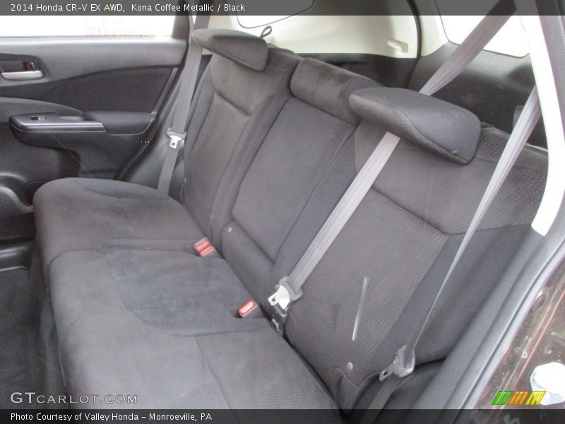 Kona Coffee Metallic / Black 2014 Honda CR-V EX AWD