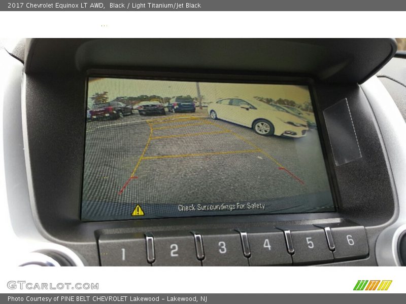 Black / Light Titanium/Jet Black 2017 Chevrolet Equinox LT AWD