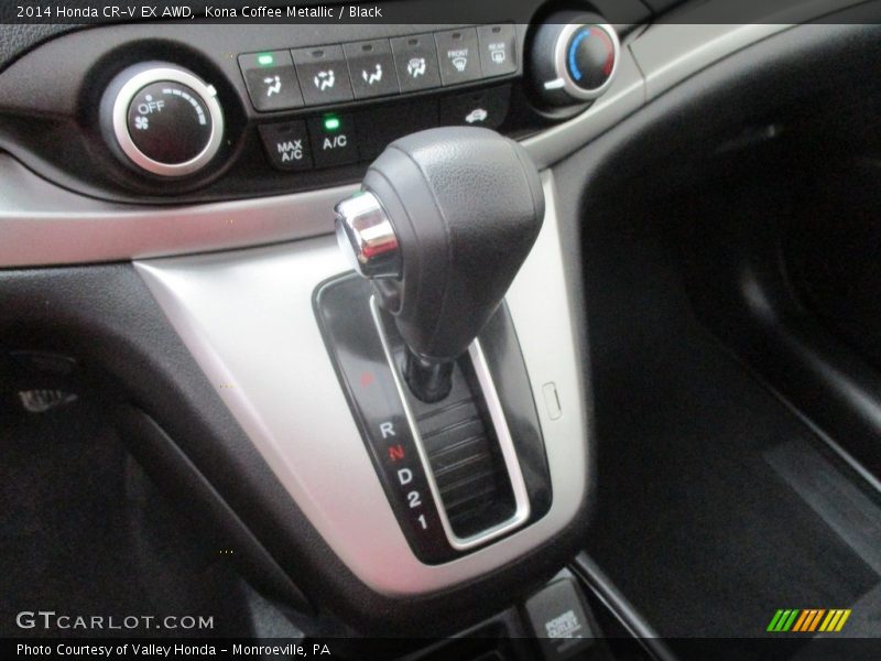 Kona Coffee Metallic / Black 2014 Honda CR-V EX AWD