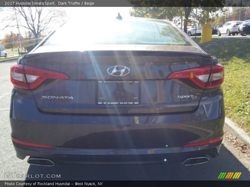 Dark Truffle / Beige 2017 Hyundai Sonata Sport