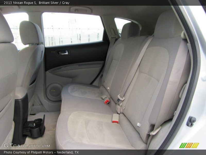 Brilliant Silver / Gray 2013 Nissan Rogue S