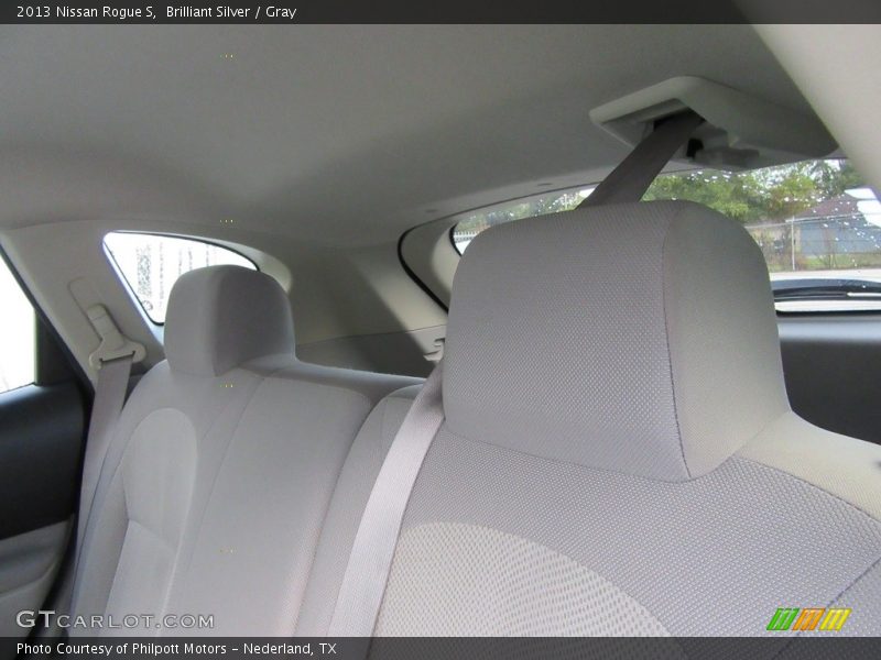 Brilliant Silver / Gray 2013 Nissan Rogue S
