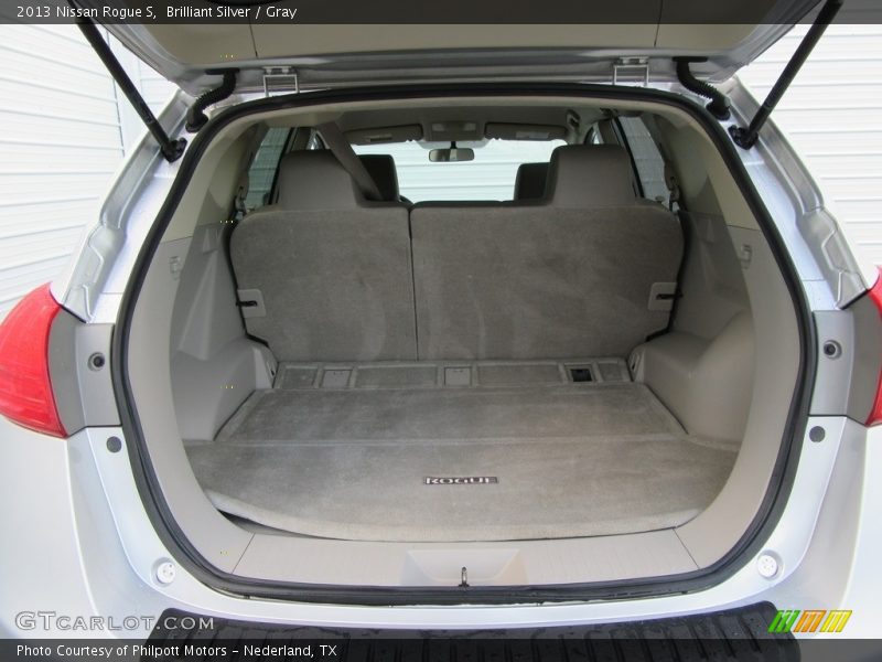 Brilliant Silver / Gray 2013 Nissan Rogue S