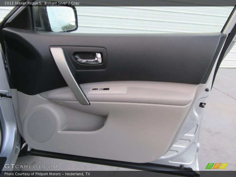 Brilliant Silver / Gray 2013 Nissan Rogue S